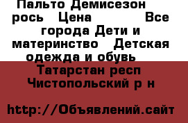 Пальто Демисезон 104 рось › Цена ­ 1 300 - Все города Дети и материнство » Детская одежда и обувь   . Татарстан респ.,Чистопольский р-н